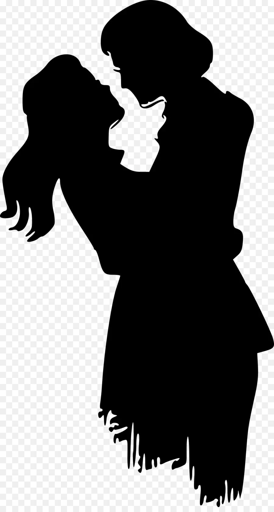 Silhouette，L Amour PNG