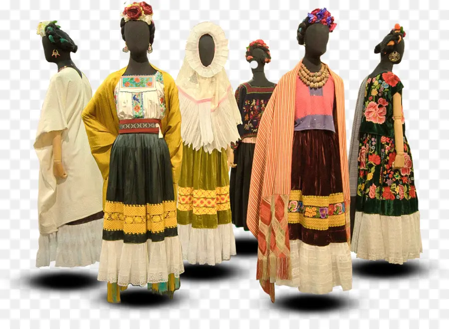 Frida Kahlo Musée，Vêtements PNG