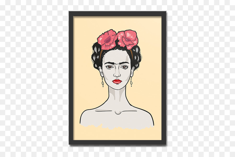 Femme Avec Des Fleurs，Art PNG