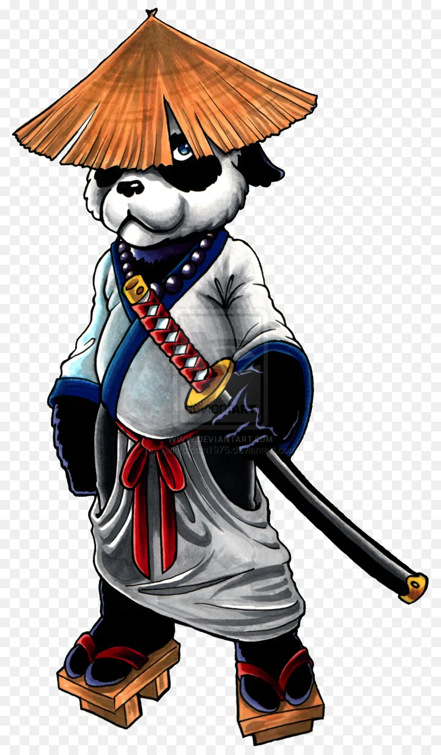 Panda Samouraï，Panda PNG