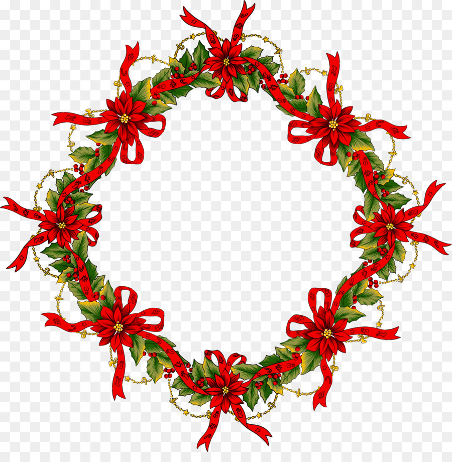 Couronne De Noël，Arc PNG