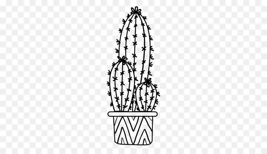 Cactus，Pot PNG