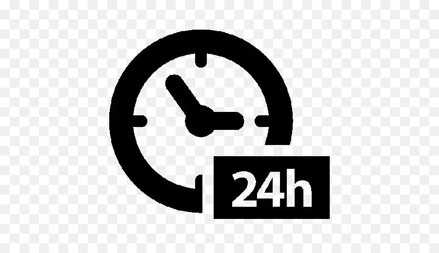 Horloge 24h，24h PNG