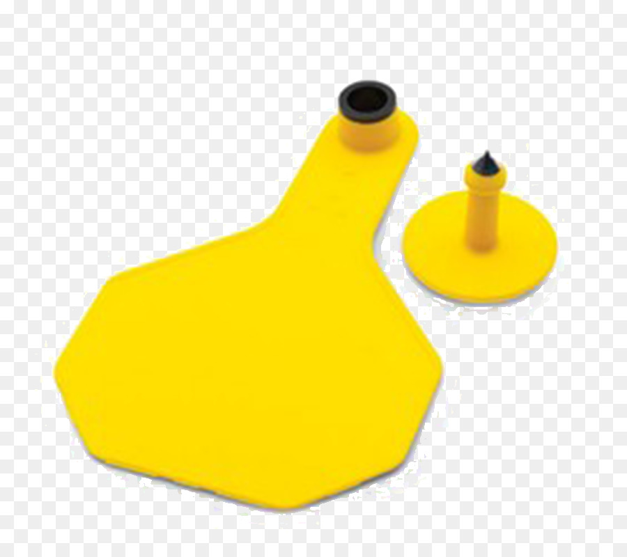 Jaune，Étiquette D Oreille PNG