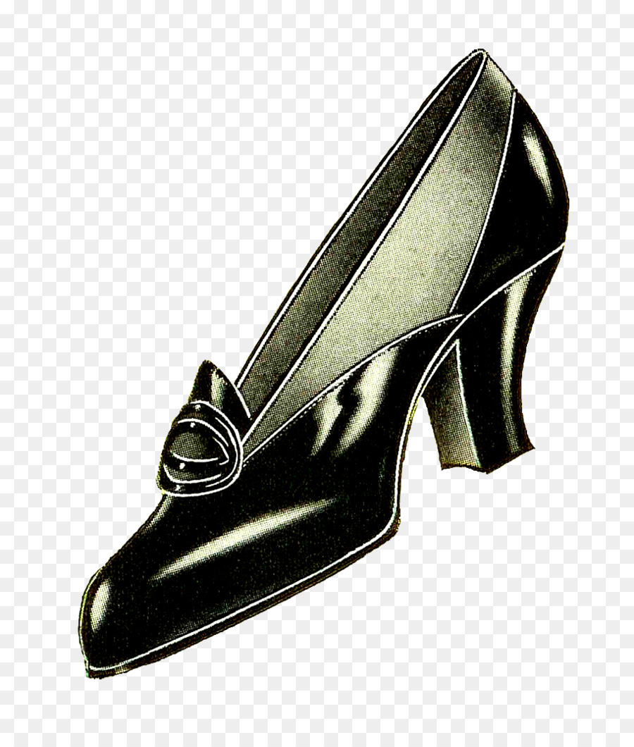 Chaussure Noire，À Talons PNG