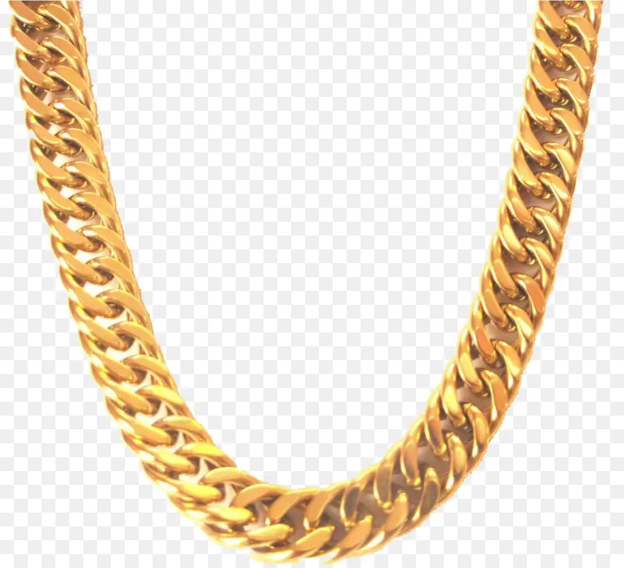 Chaîne En Or，Collier PNG