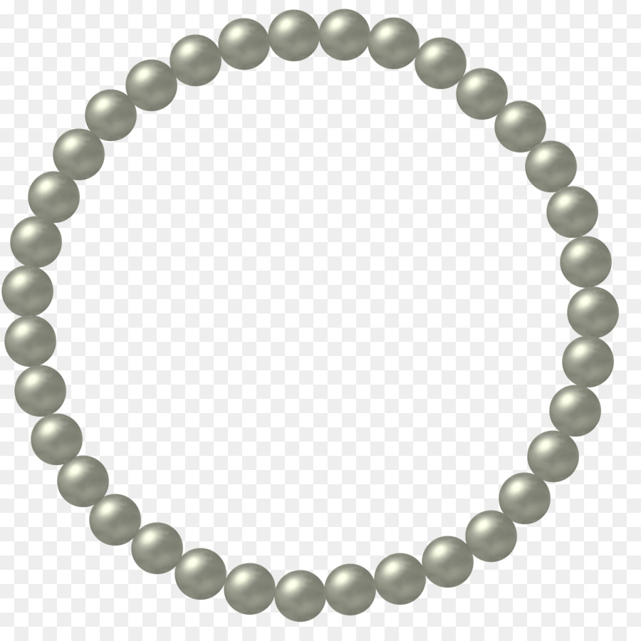 Collier De Perles Vertes，Perles PNG