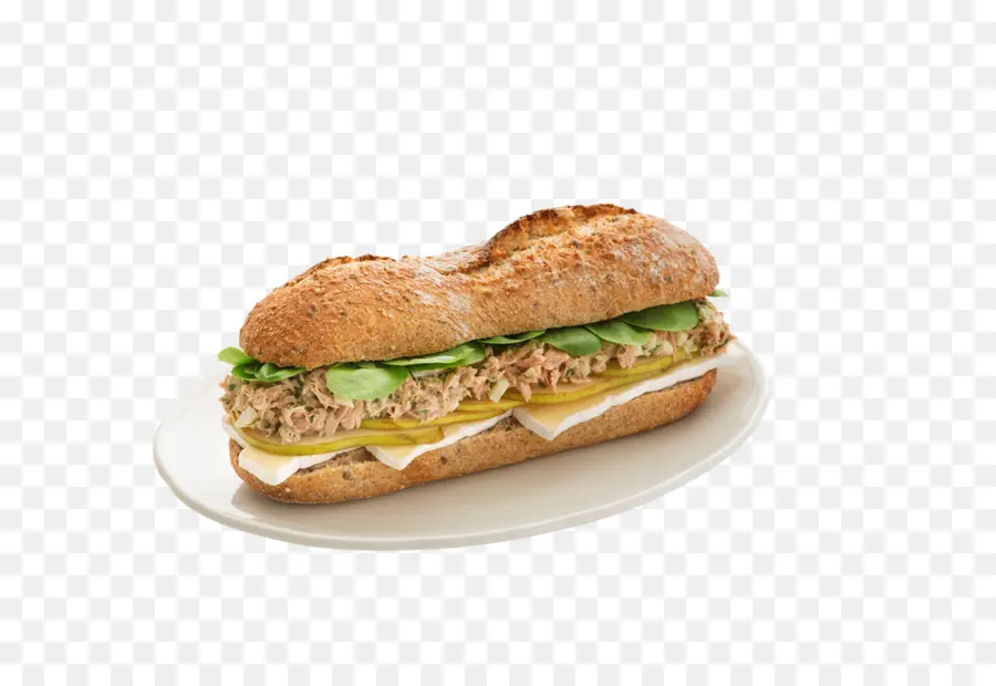 Baguette，Salade De Thon PNG