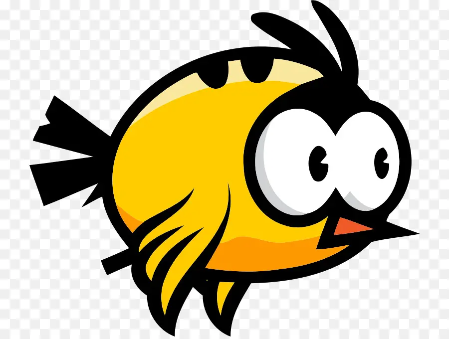 Poisson Jaune De Dessin Animé，Poisson PNG