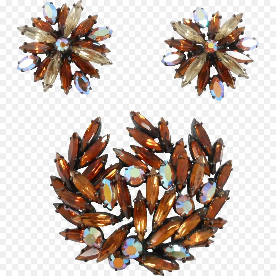 Ensemble De Bijoux，Boucles D'oreilles PNG