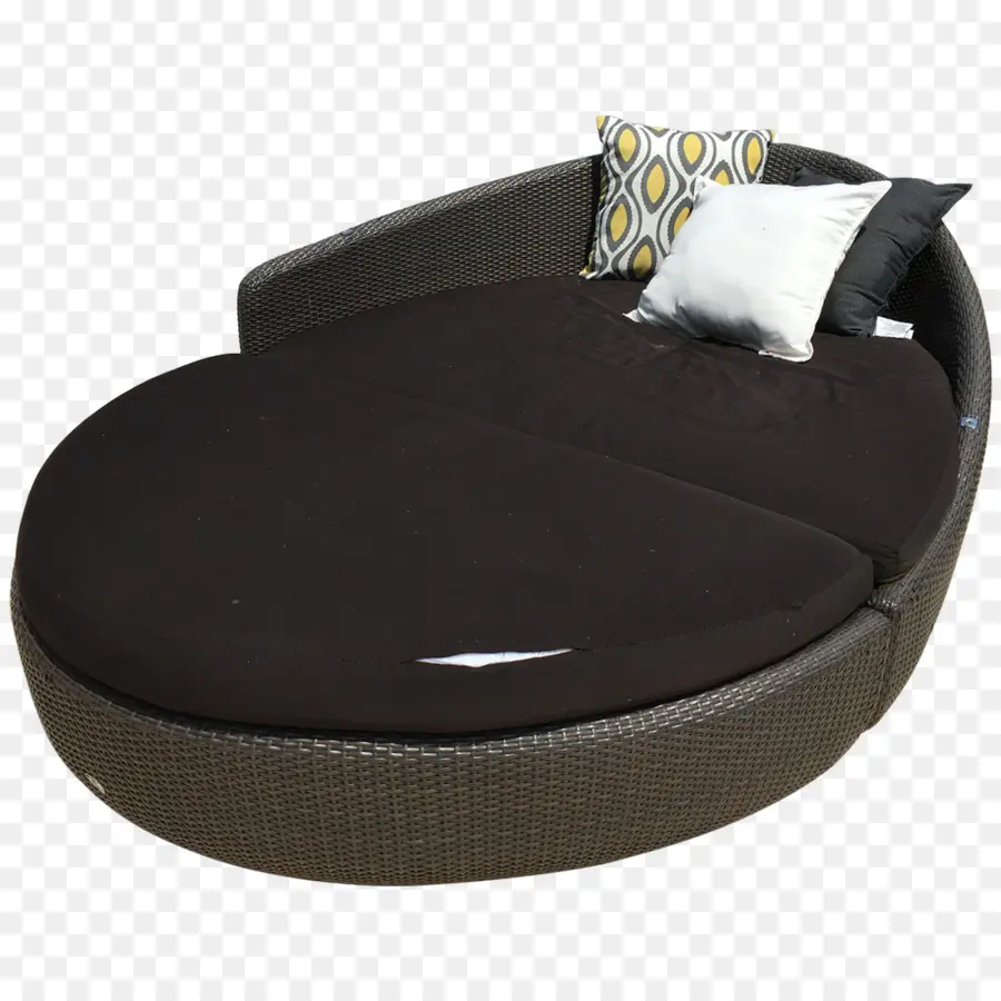 Lit Rond，Coussin PNG