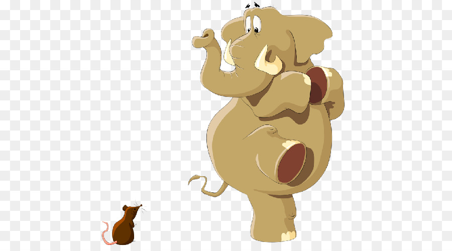 Éléphant De Dessin Animé，Mignon PNG