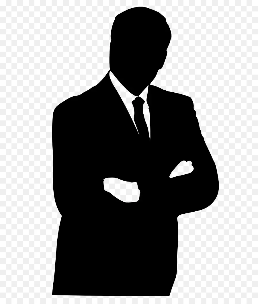 Silhouette D'homme，Entreprise PNG