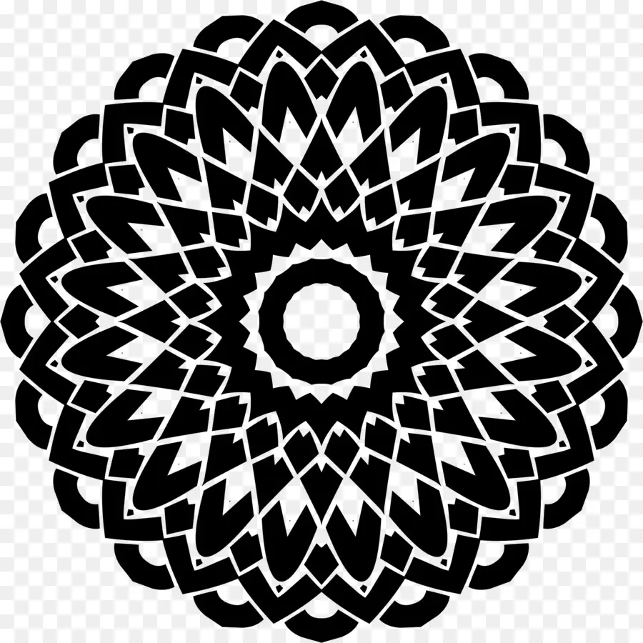 Mandala Noir，Conception PNG