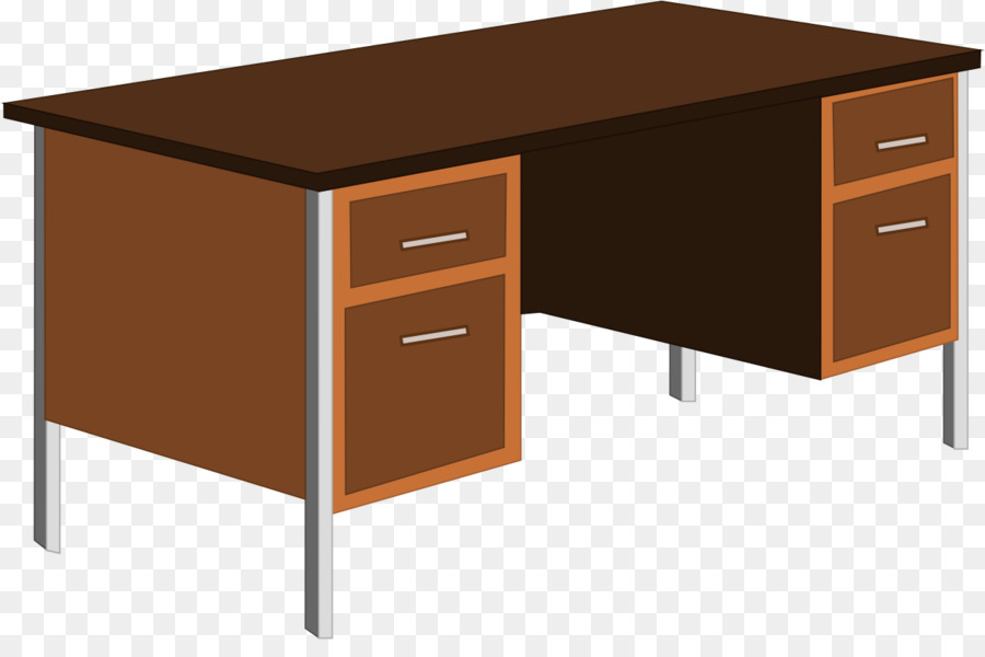 Bureau En Bois，Tableau PNG