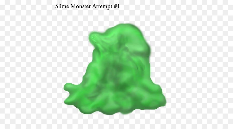 Monstre De Gelée Verte，Vase PNG