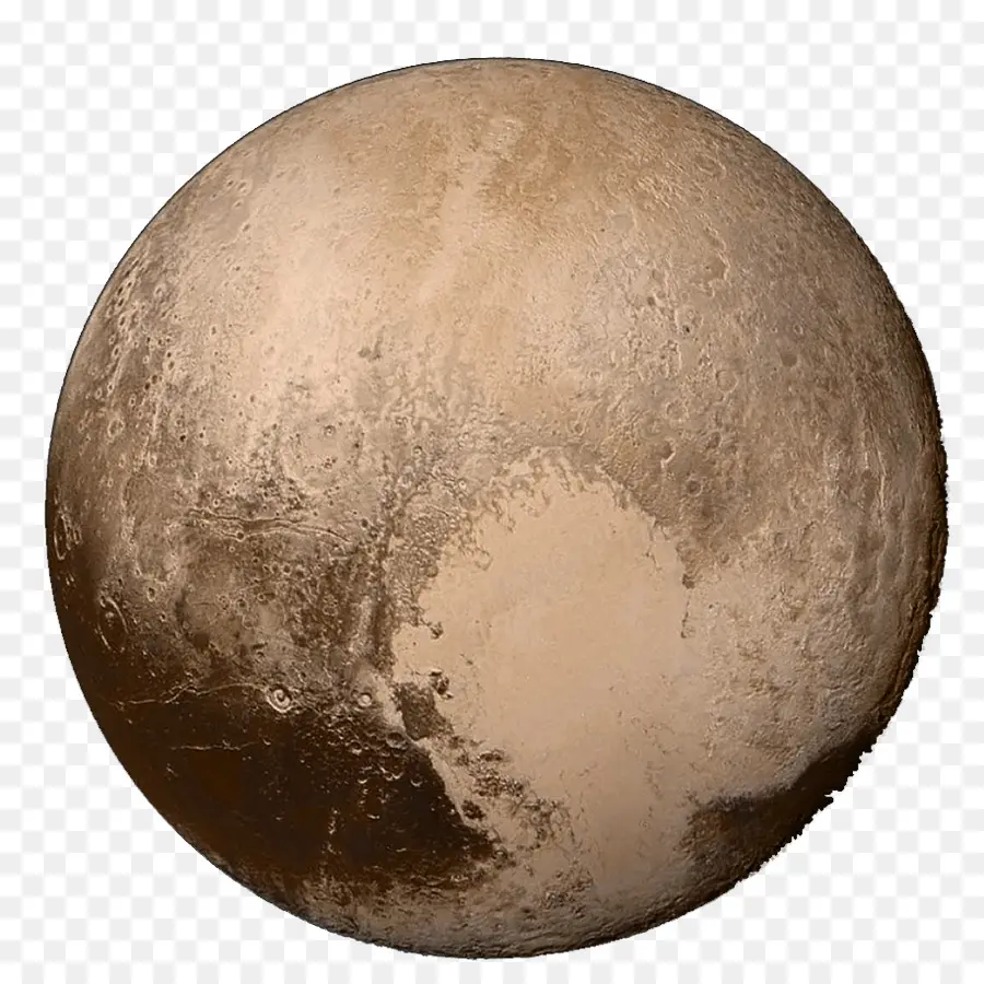 De Nouveaux Horizons，Pluton PNG