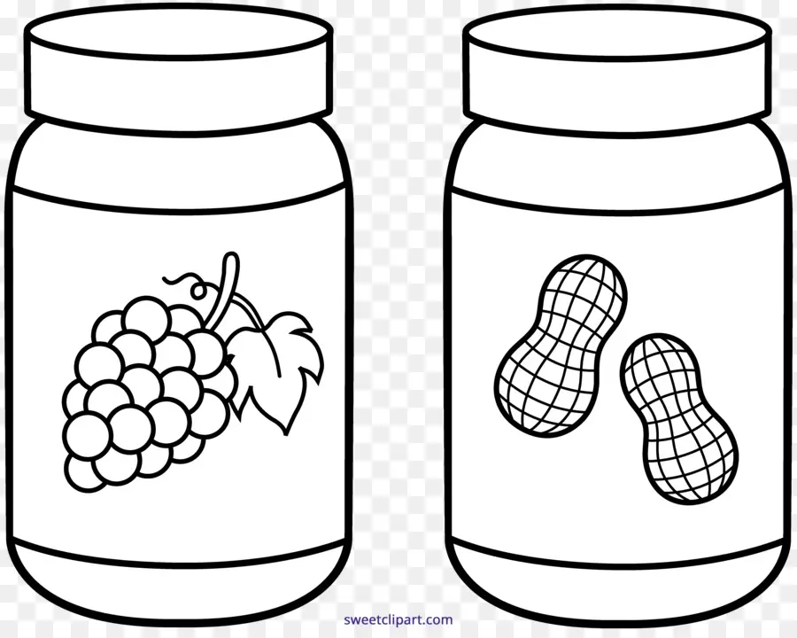 Pots Avec étiquettes，Verre PNG