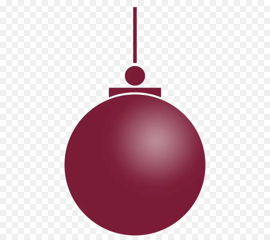 Ornement De Noël，Rouge PNG