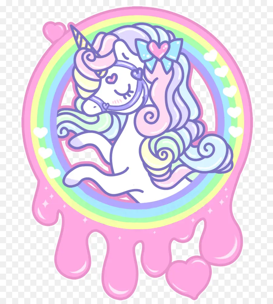 Licorne，Arc En Ciel PNG