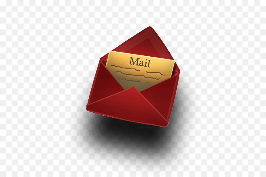 Enveloppe Rouge，Mail PNG