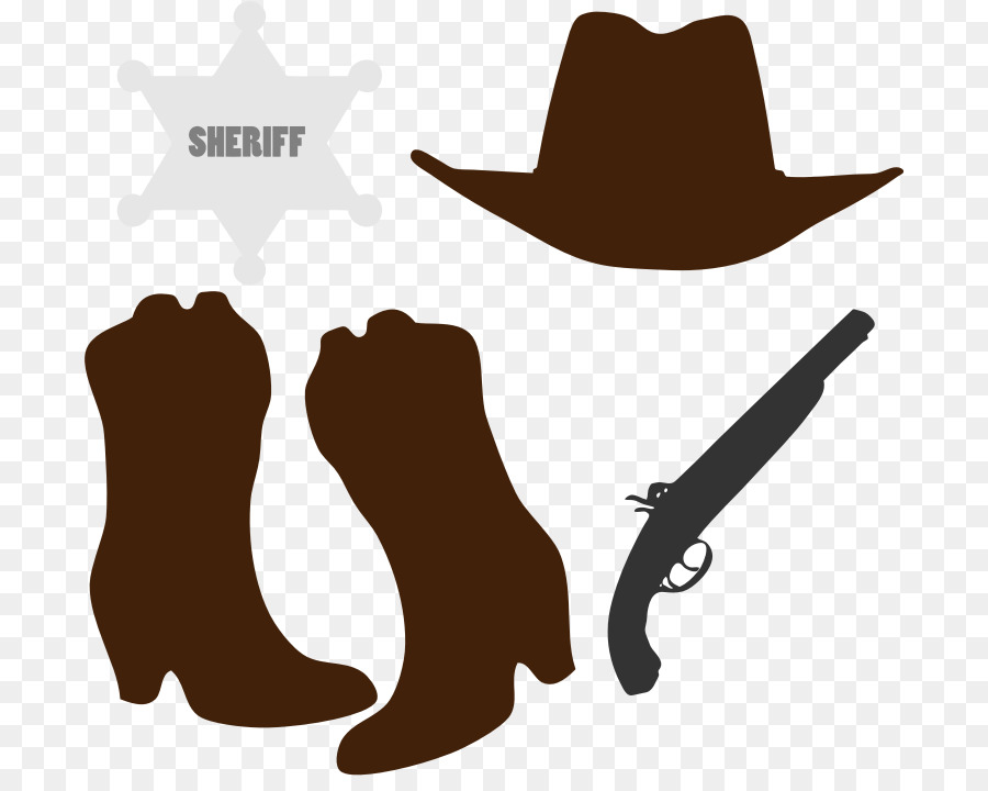 Botte De Cowboy，Cowboy PNG