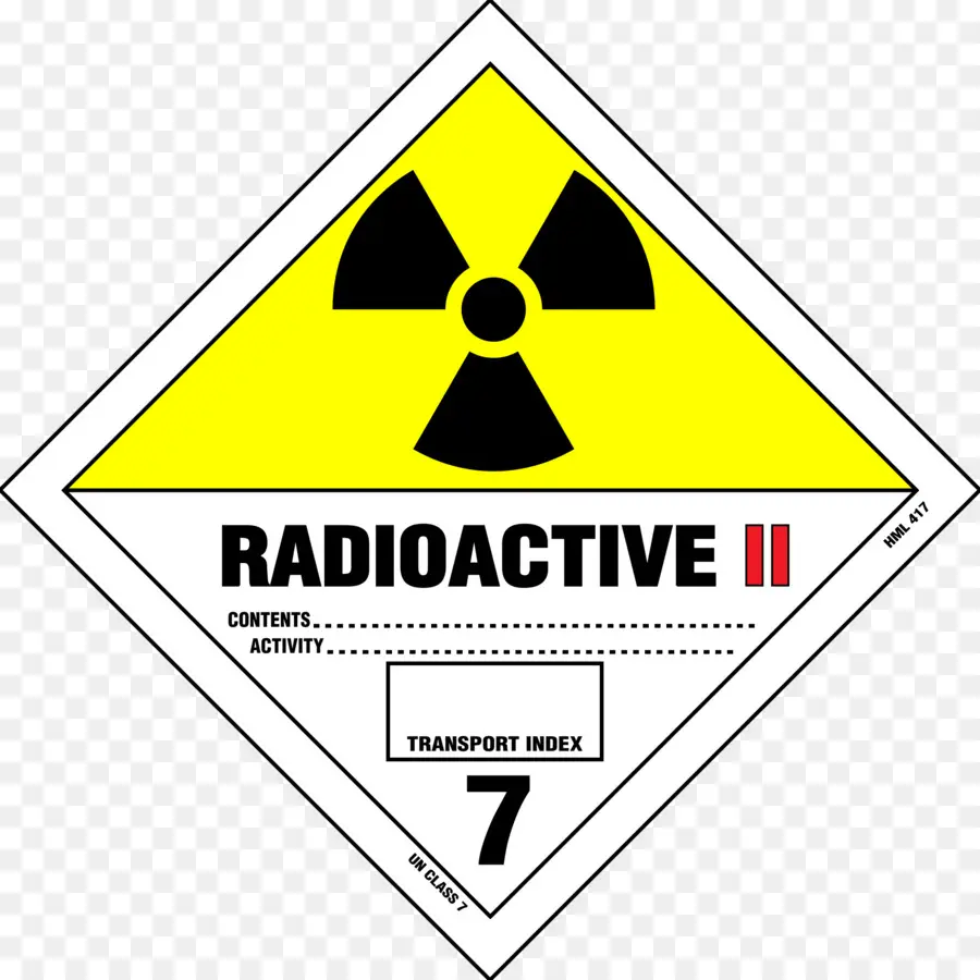 Signe Radioactif，Danger PNG