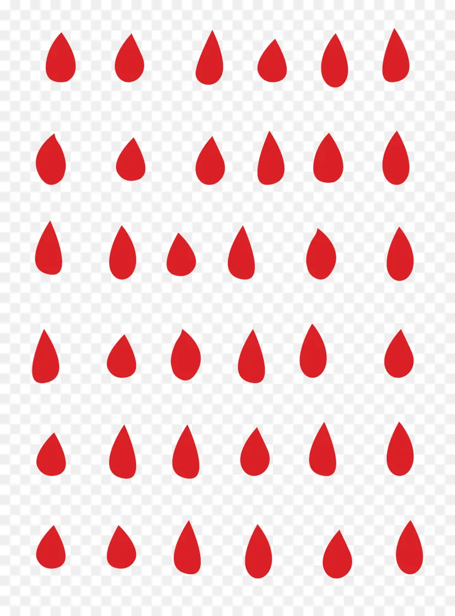 Gouttes Rouges，Goutte De Pluie PNG