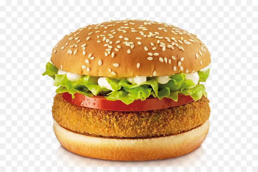 Burger Végétarien，Hamburger PNG