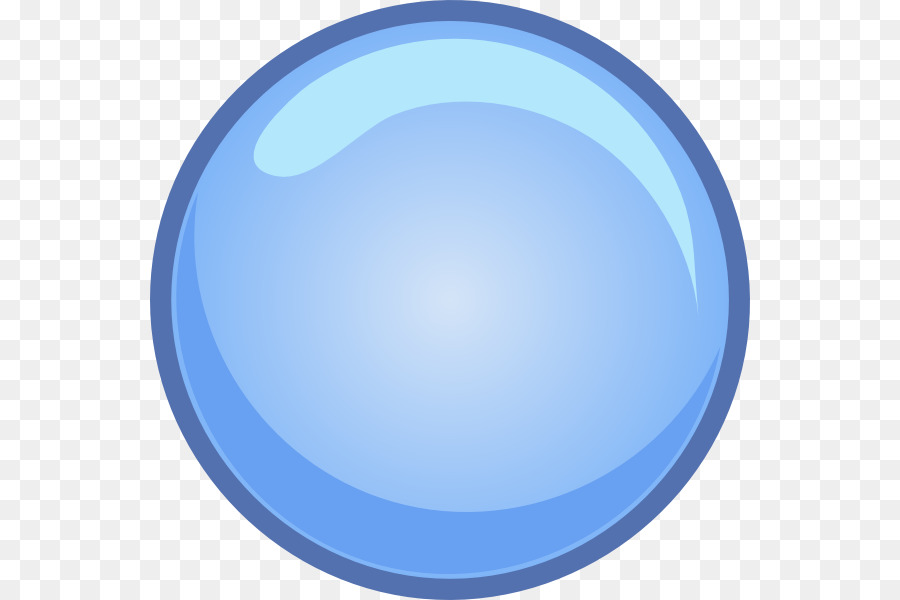 Bulle Bleue，Sphère PNG