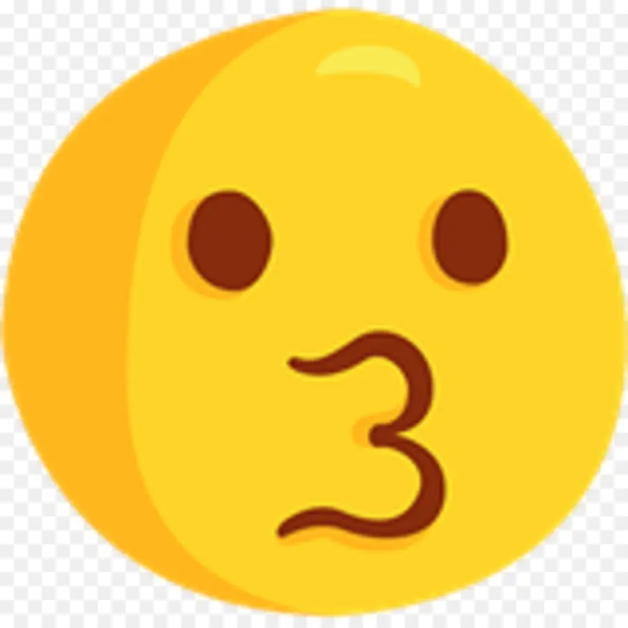 Embrasser Emoji，Affronter PNG