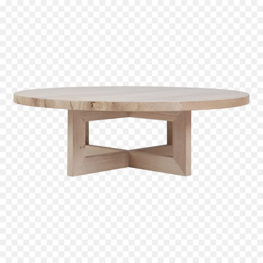 Table Ronde，En Bois PNG