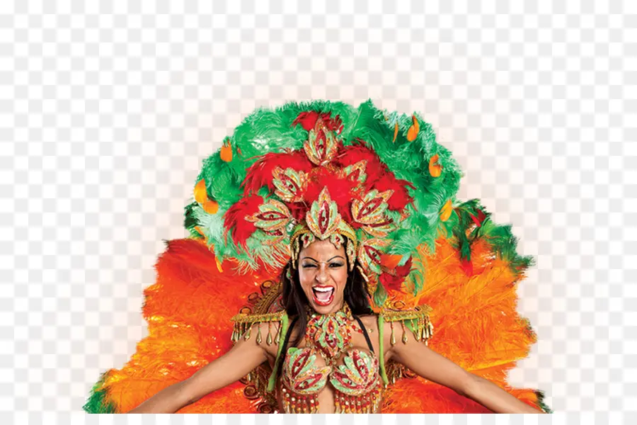 Mardi Gras à La Nouvelle Orléans，Rio De Janeiro PNG