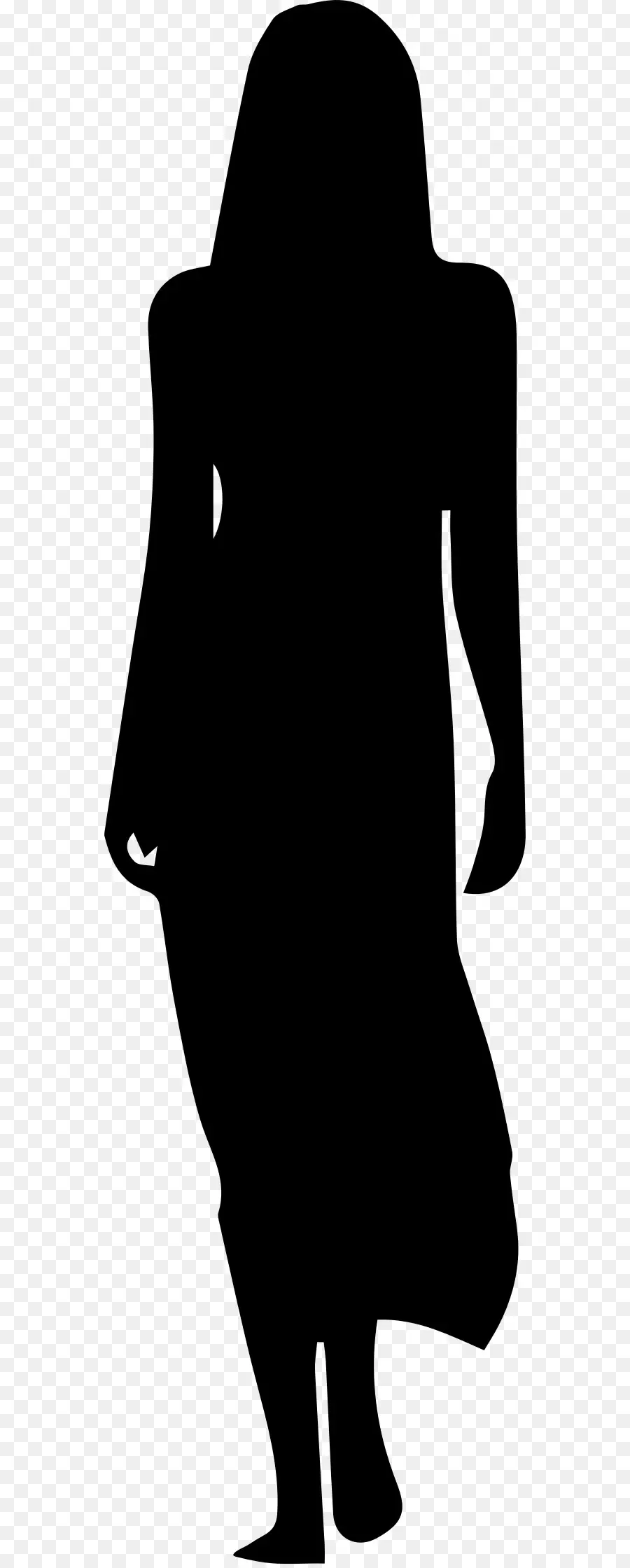 Femme Silhouette，Femelle PNG