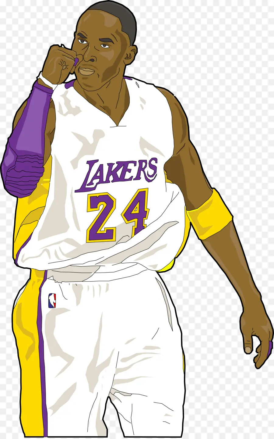 Joueur De Basket Ball，Lakers PNG