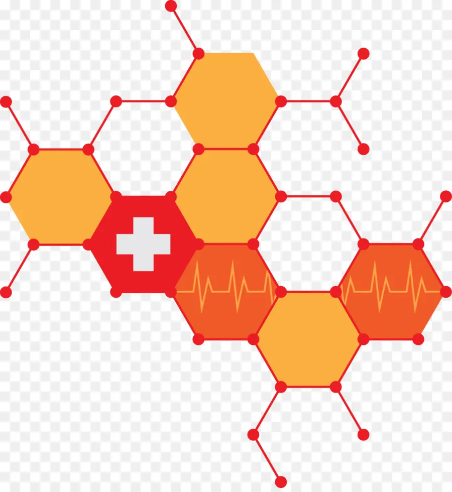 Hexagones Médicaux，Santé PNG