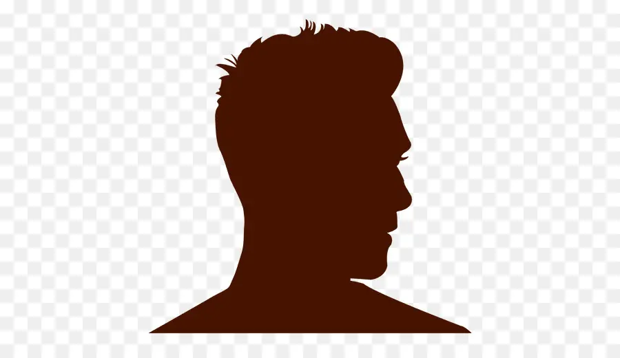 Silhouette D'homme，Profil PNG