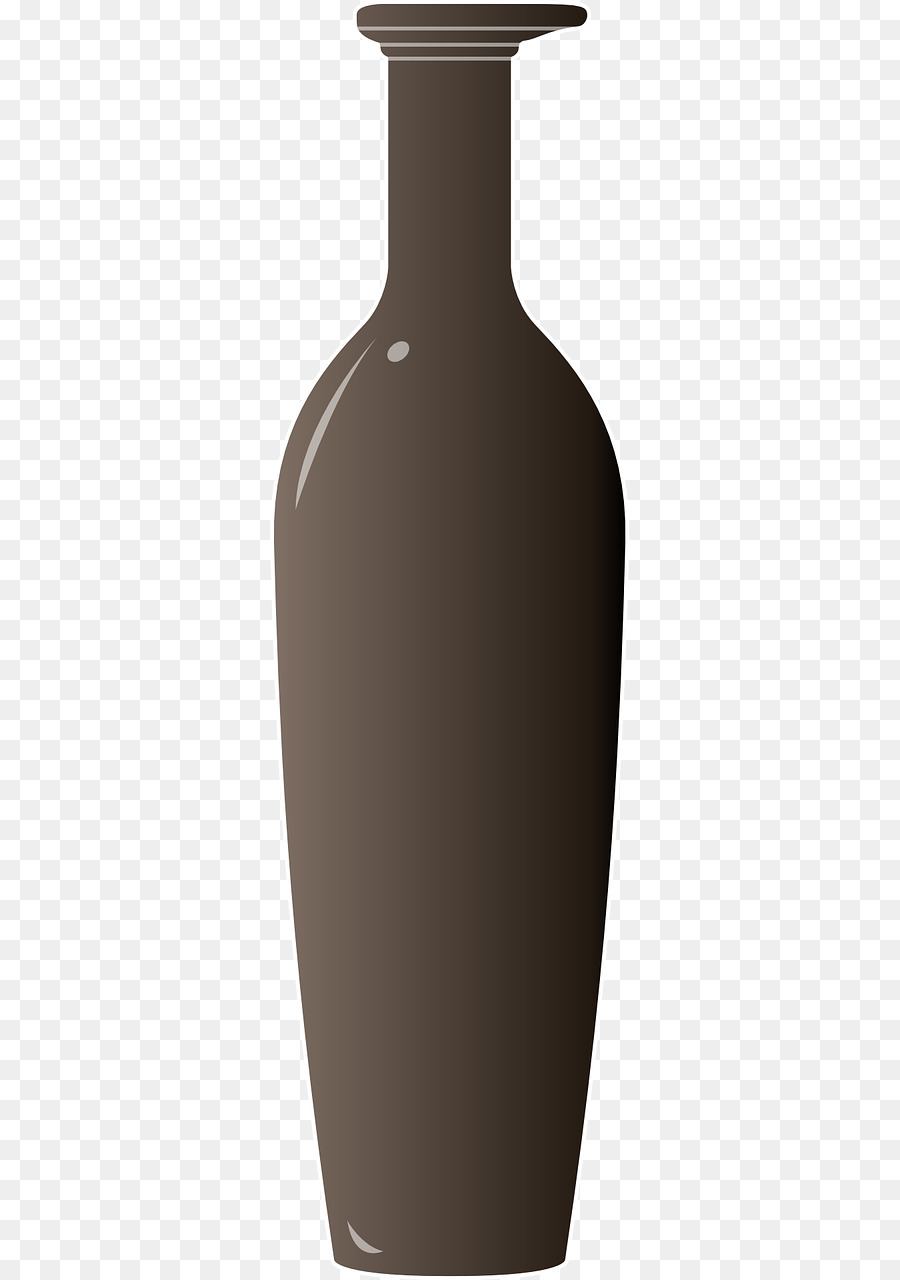 Vase Marron，Céramique PNG