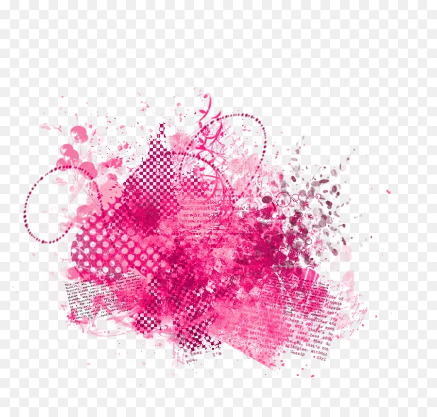 Art Abstrait，Rose PNG