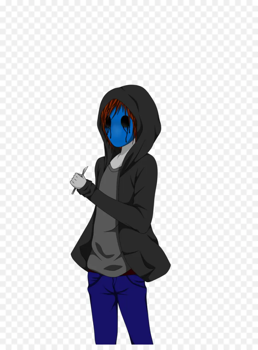 Personnage à Capuchon，Sweatshirt à Capuche PNG