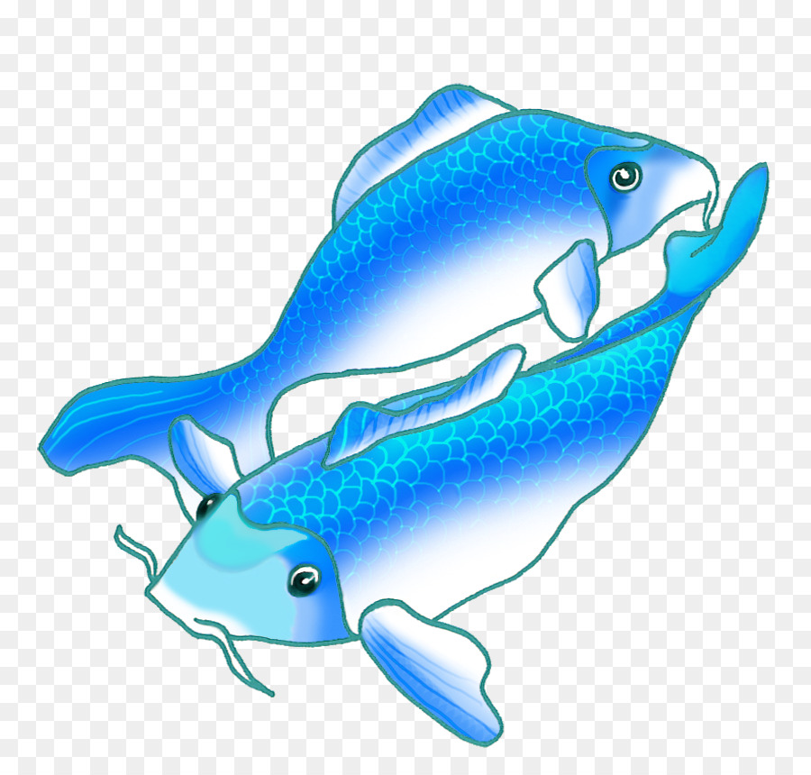 Poisson Bleu，Aquatique PNG