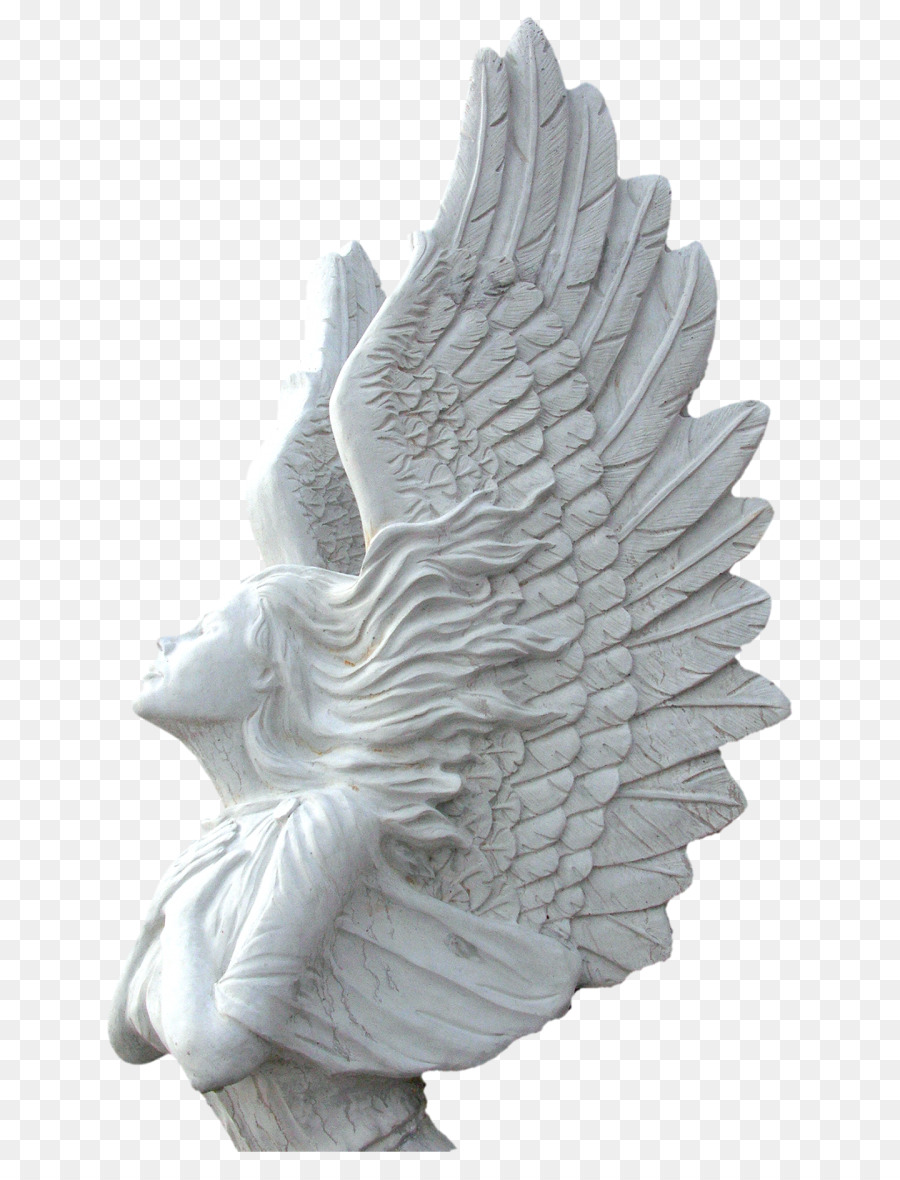 Statue D'ange，Ailes PNG