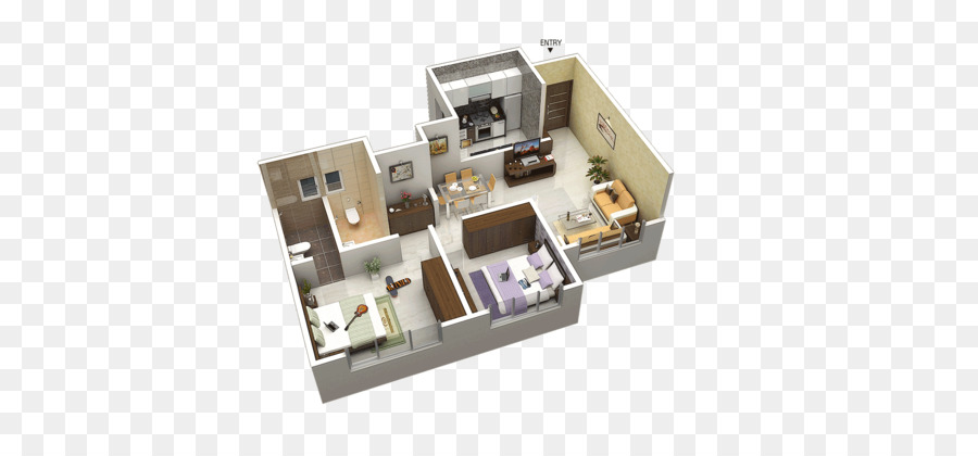 Disposition De L'appartement，Chambres PNG