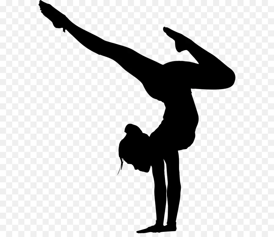 Silhouette，Yoga PNG