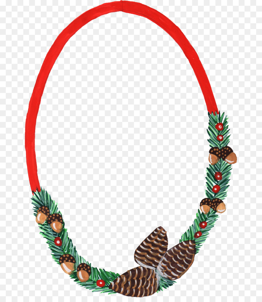 Couronne De Noël，Bougies PNG