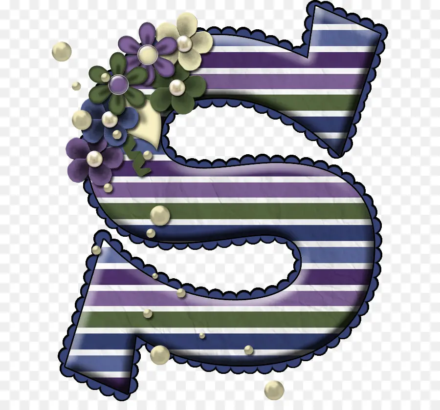 Lettre Rayée S，Alphabet PNG