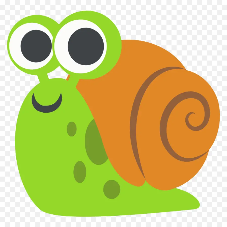 Escargot，Vert PNG