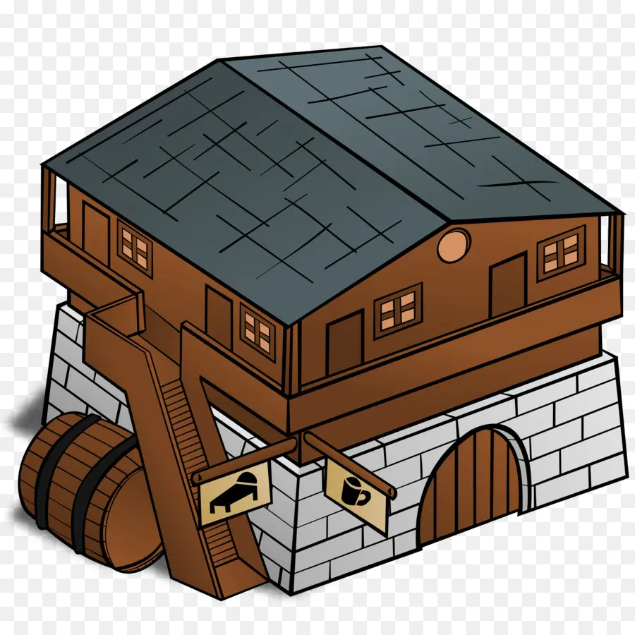 Maison，En Bois PNG