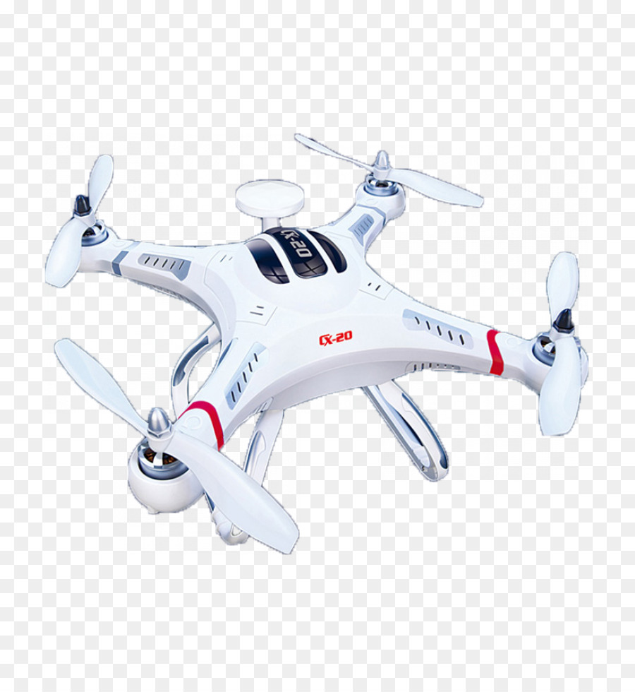 Drone Dji Blanc，Quadricoptère PNG