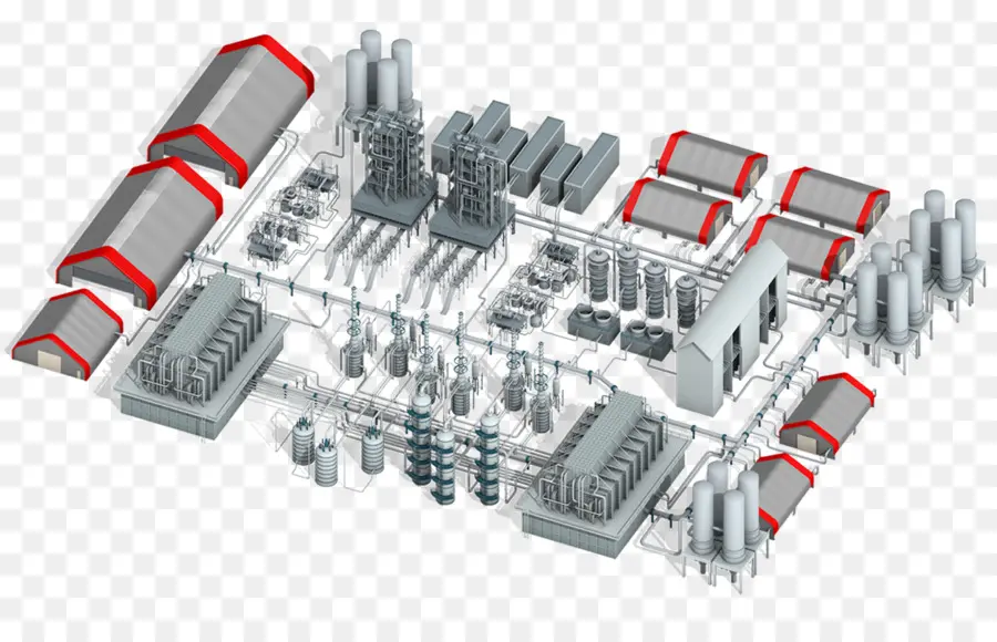 Plan D'usine，Industriel PNG